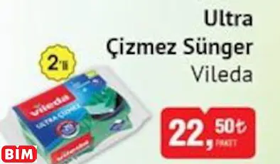 VİLEDA ULTRA ÇİZMEZ SÜNGER